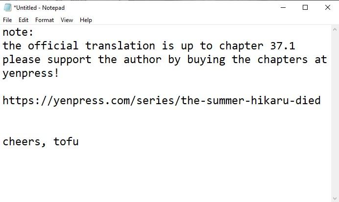 The Summer Hikaru Died Chapter 32.3 image 01